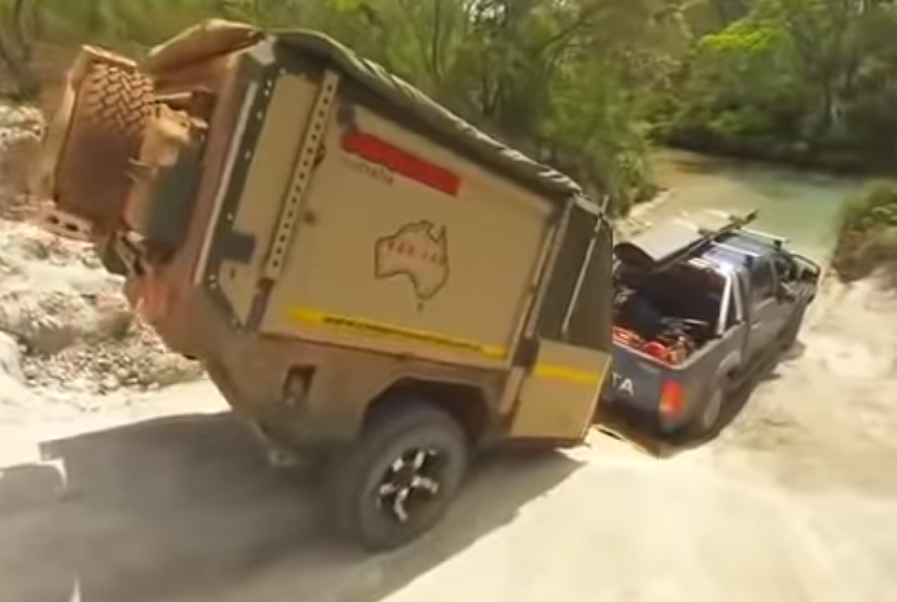 Te gekke off road camper