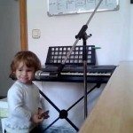 2-Jarige uk zingt de blues