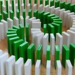 25.000 Dominosteentjes