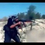 AK-47 blaast zichzelf op