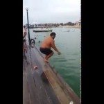 Bal schiet als raket de lucht in