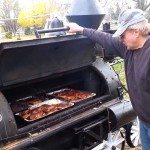 Barbecue in stoomtrein