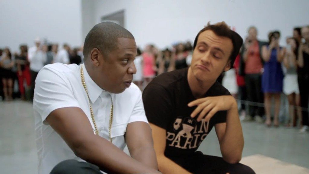 Basketballen met Jay-Z