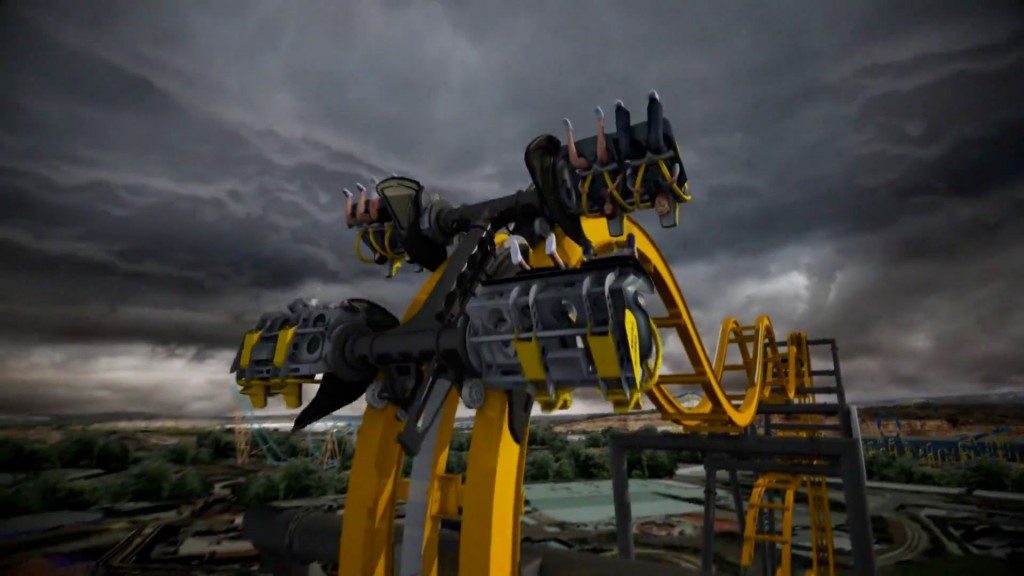 Batman: The Ride 4D-rollercoaster