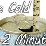 Binnen 2 minuten bier koelen