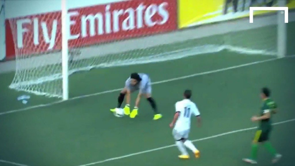 Blunder van de doelman