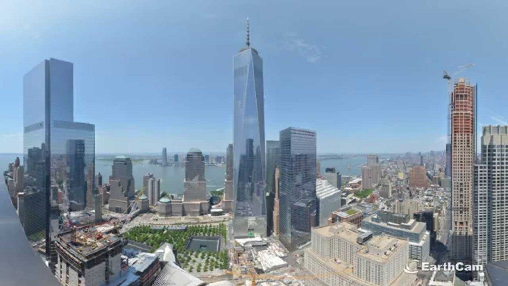 Bouw van het One WTC in 2 minuten