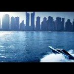 Bugatti Veyron van de zee