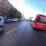 Buspassagier met arendsoog