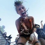 Camera filmt Burning Man