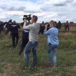 Cameravrouw hindert vluchtelingen