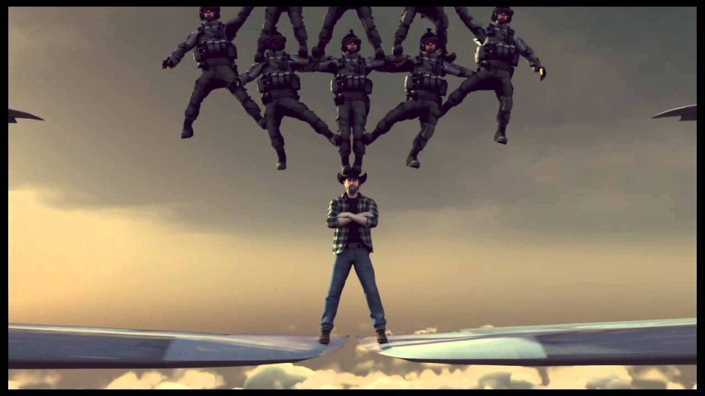 Chuck Norris op zijn best