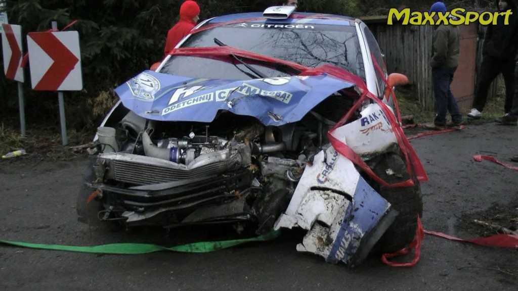 Crash rallywagen