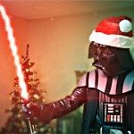 Darth Santa is daar