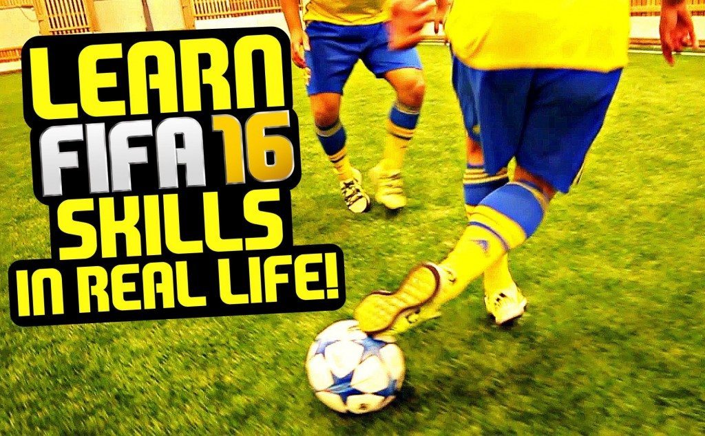 De Fifa 16 voetbaltrucs in het echt