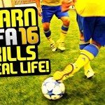 De Fifa 16 voetbaltrucs in het echt