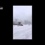 De gevaren van een gladde weg