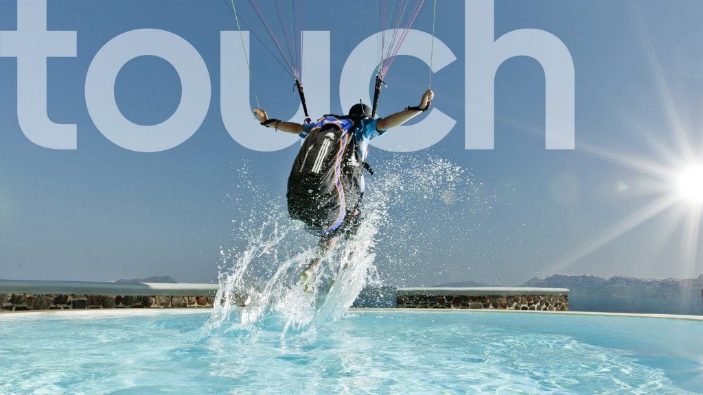 De kunst van het paragliden