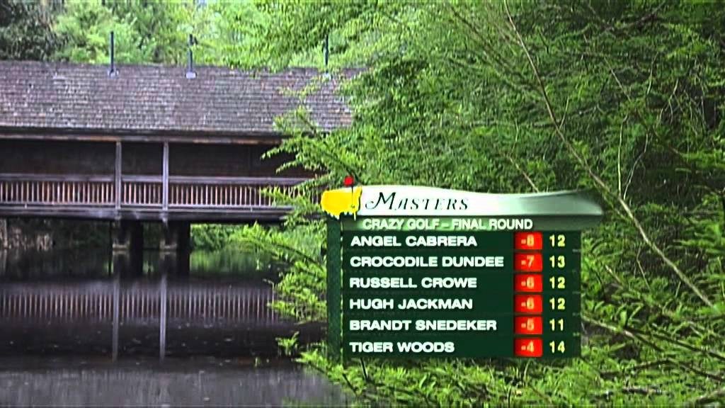 De Masters Golf als minigolftoernooi