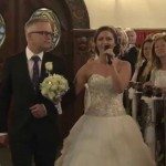 De zingende bruid en haar vader