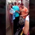 Deur trein geblokkeerd