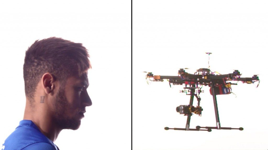 Drone vs Neymar