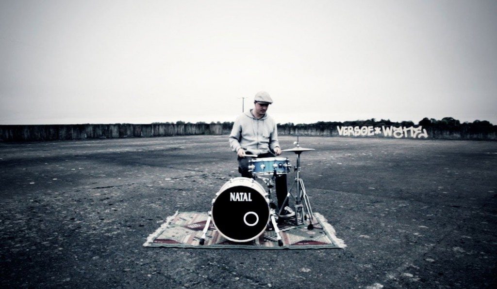 Drummen op verschillende locaties