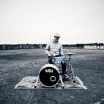 Drummen op verschillende locaties