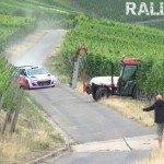 Een crash op het nippertje vermeden