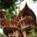 Een huis in bamboe