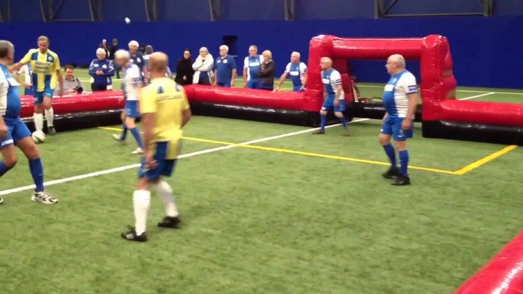 Een partijtje Walking Football