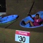 Even het zwembadje testen