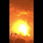 Explosies in China in beeld