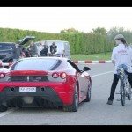 Fiets vs Ferrari