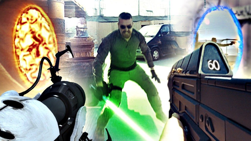 First person shooter wapens