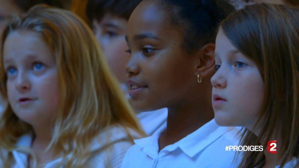 Flashmob in Parijs winkelcentrum