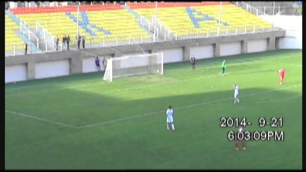 Flatterende doelman in Armenië