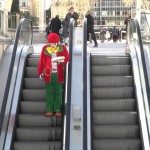 Flauwe grap met taart