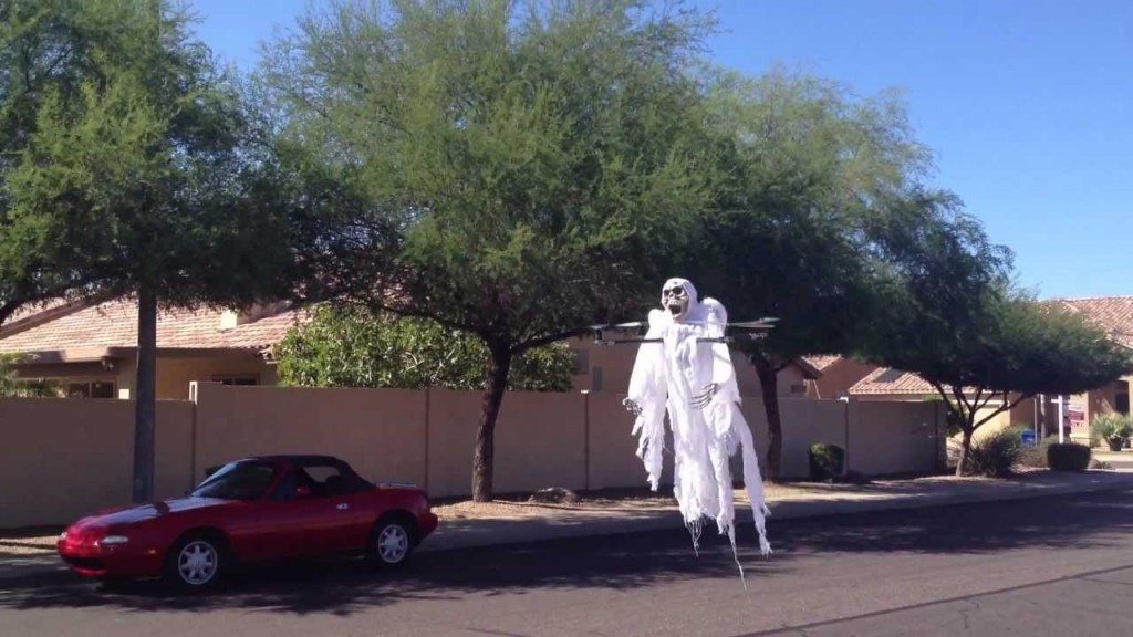 Halloween en drones