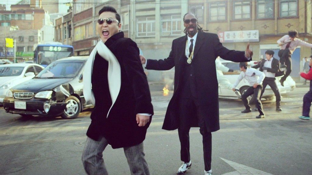 Hangover van Psy en Snoop Dogg