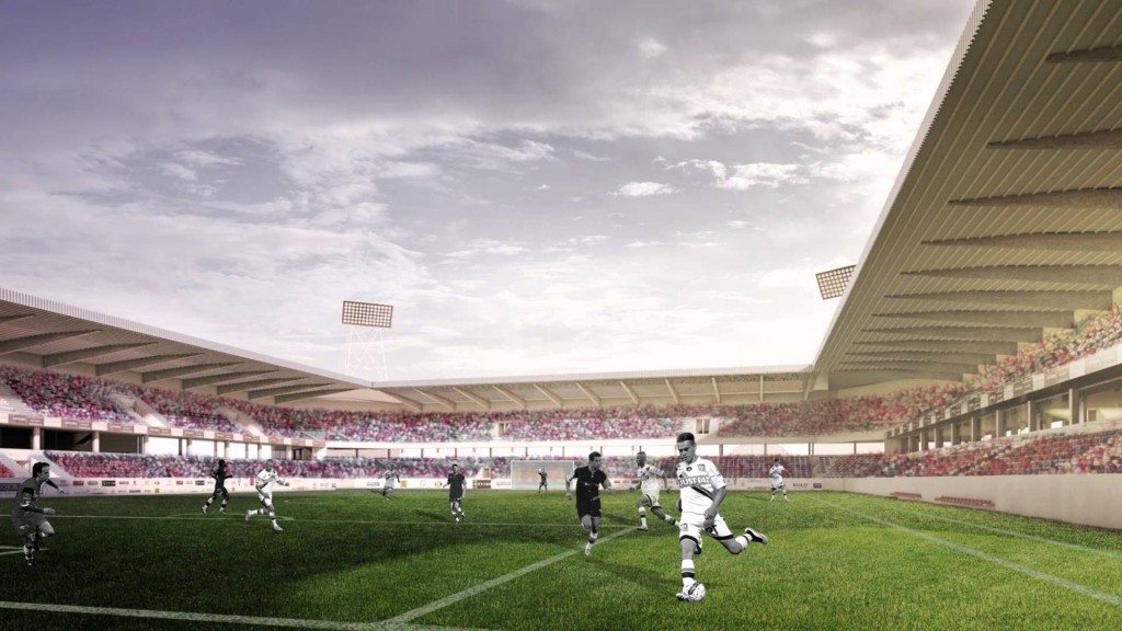 Het stadion van OH Leuven