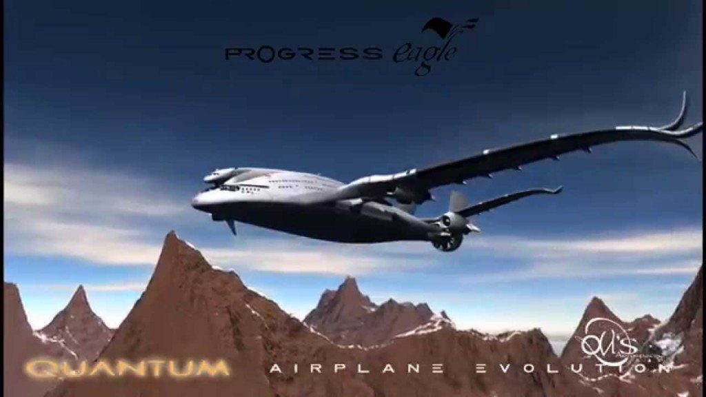 Het vliegtuig van de toekomst