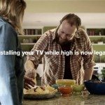 High een TV installeren