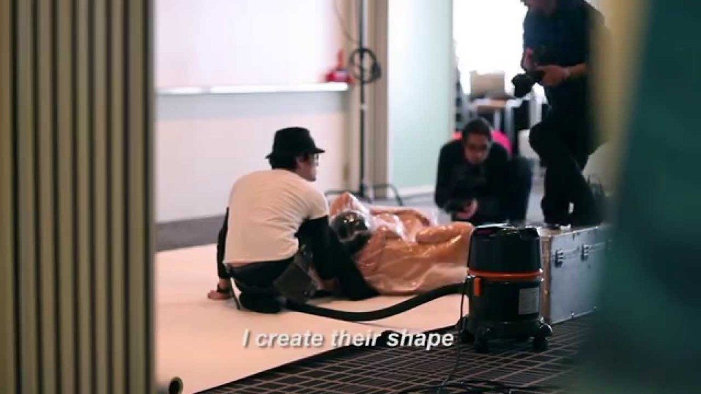 In vacuüm verpakking voor reclamecampagne