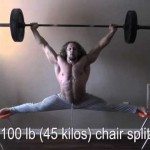 Indrukwekkende split op stoel