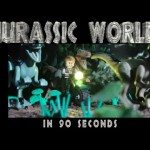 Jurassic World in 90 Lego-seconden