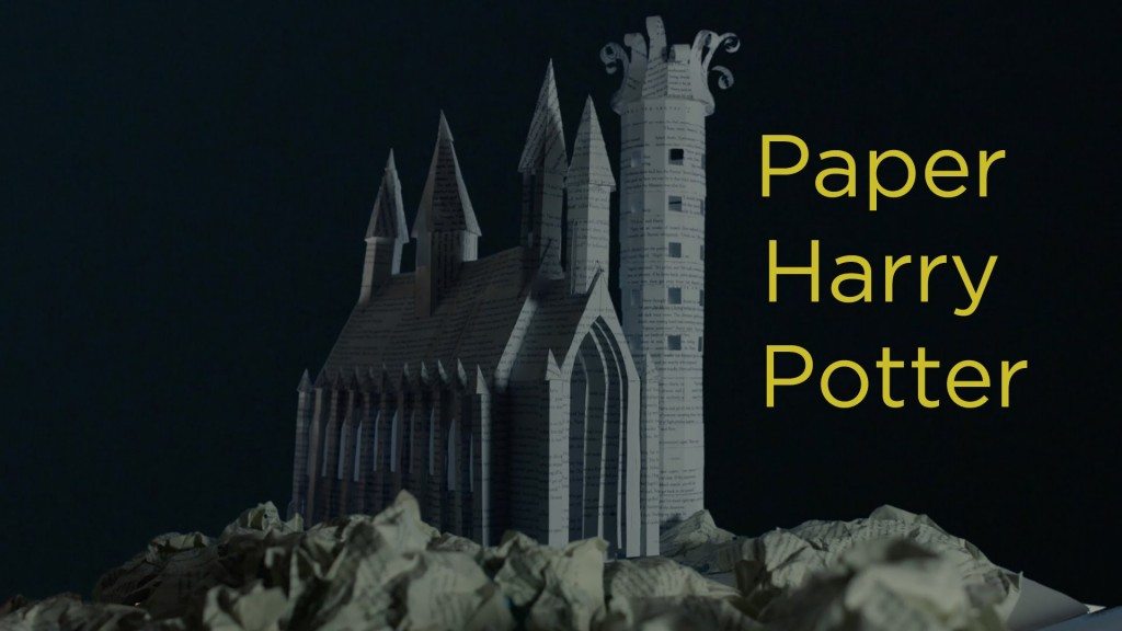 Kasteel Zweinstein in papier