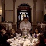 Kinderen in chique restaurant