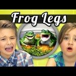 Kinderen krijgen kikkerbillen voorgeschoteld