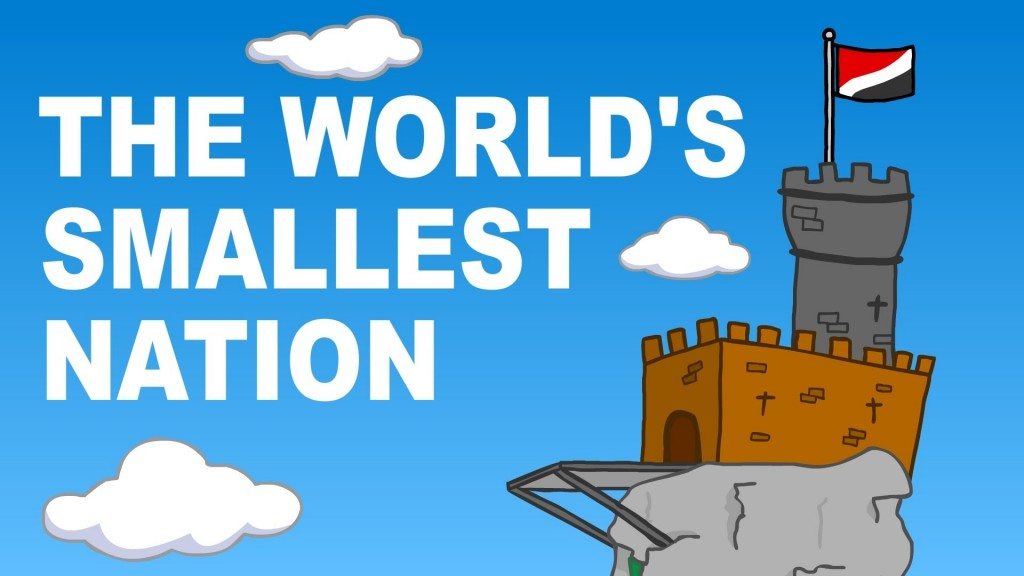 Kleinste natie ter wereld te koop